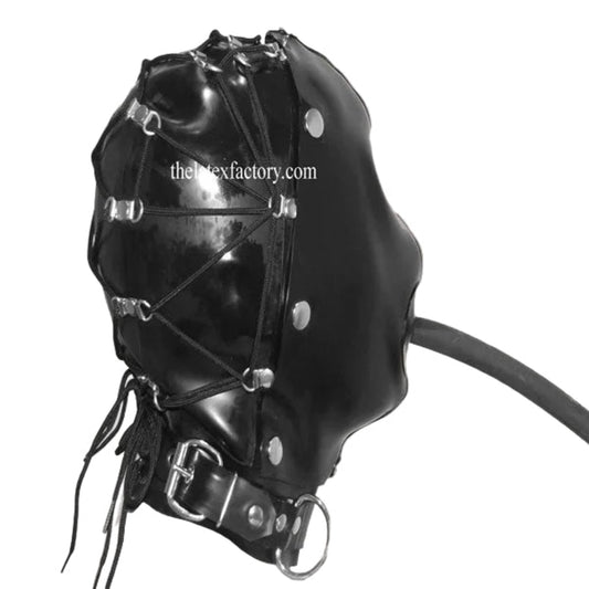 Bondage Tie Back Hood Air Pipe