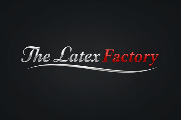 The Latex Factory Logo - #1f1f21 Background